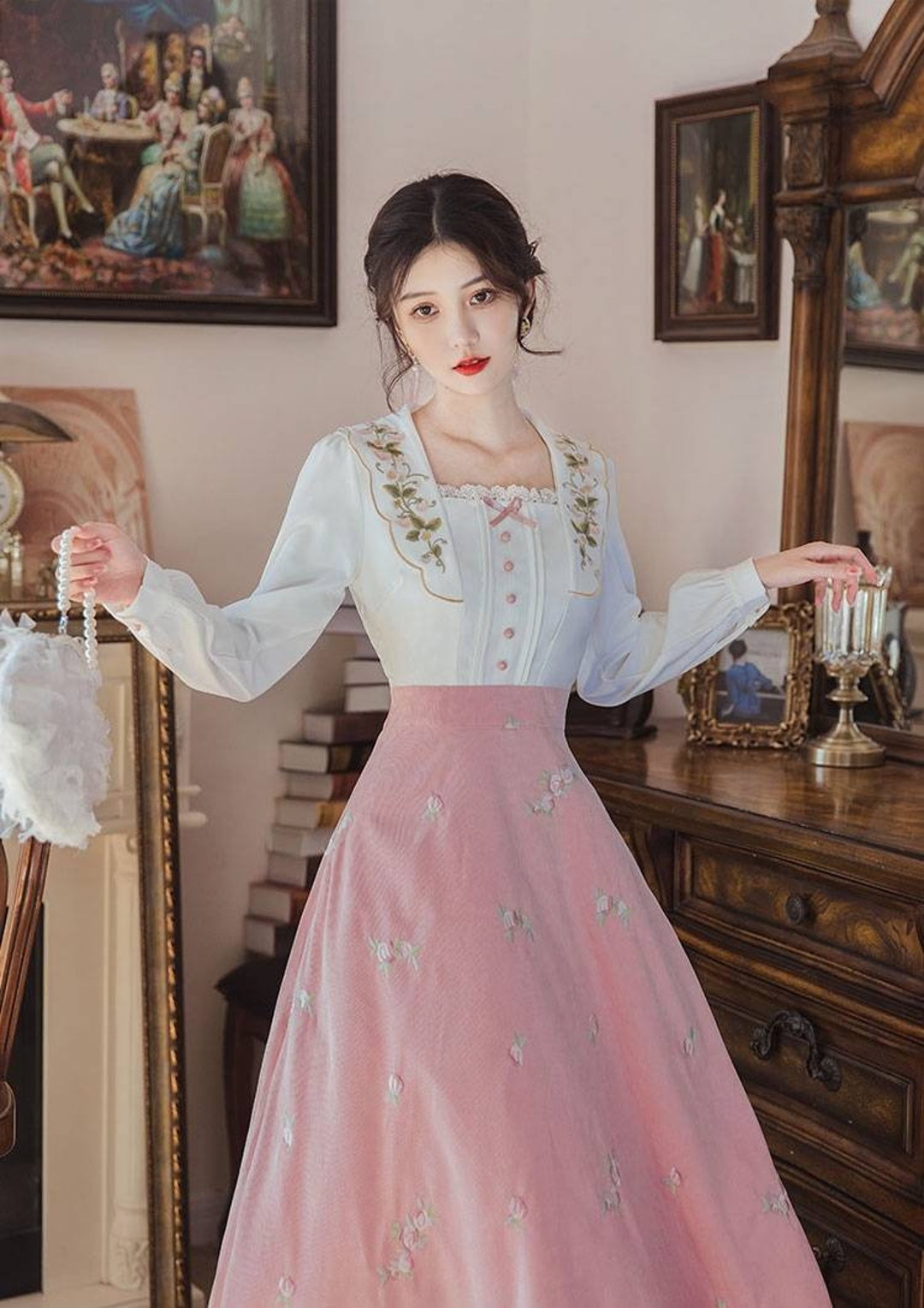 Connie Vintage Dress French Vintage Dress Vintage Dress Etsy