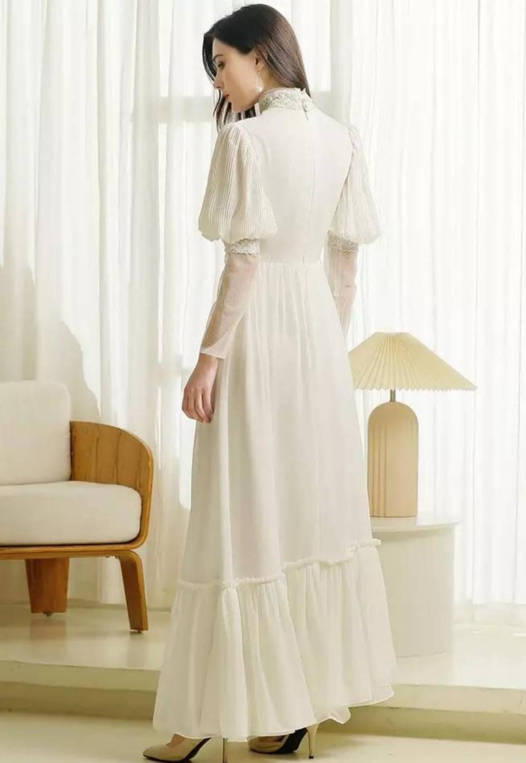 Wedding Dress Elisa Victorian Victorian Dress Vittoriani - Etsy