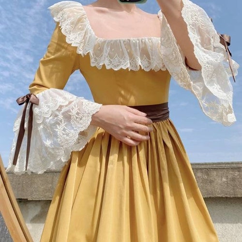 PRE-ORDER Vintage dress Victorian light, Victorian dress, vittoriani, Robe victorienne, Viktorianisches, Vintage Dress, French, cottagecore