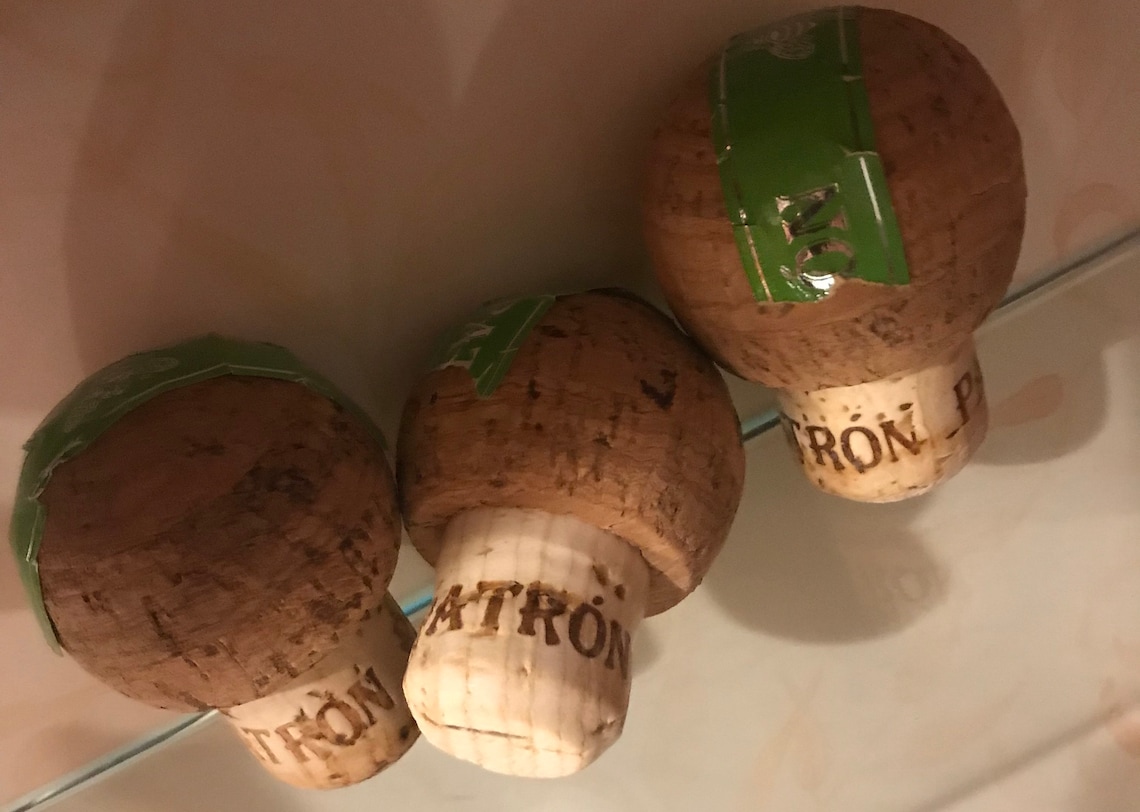 Patron Corks All Natural Cork Patron Tequilla Etsy