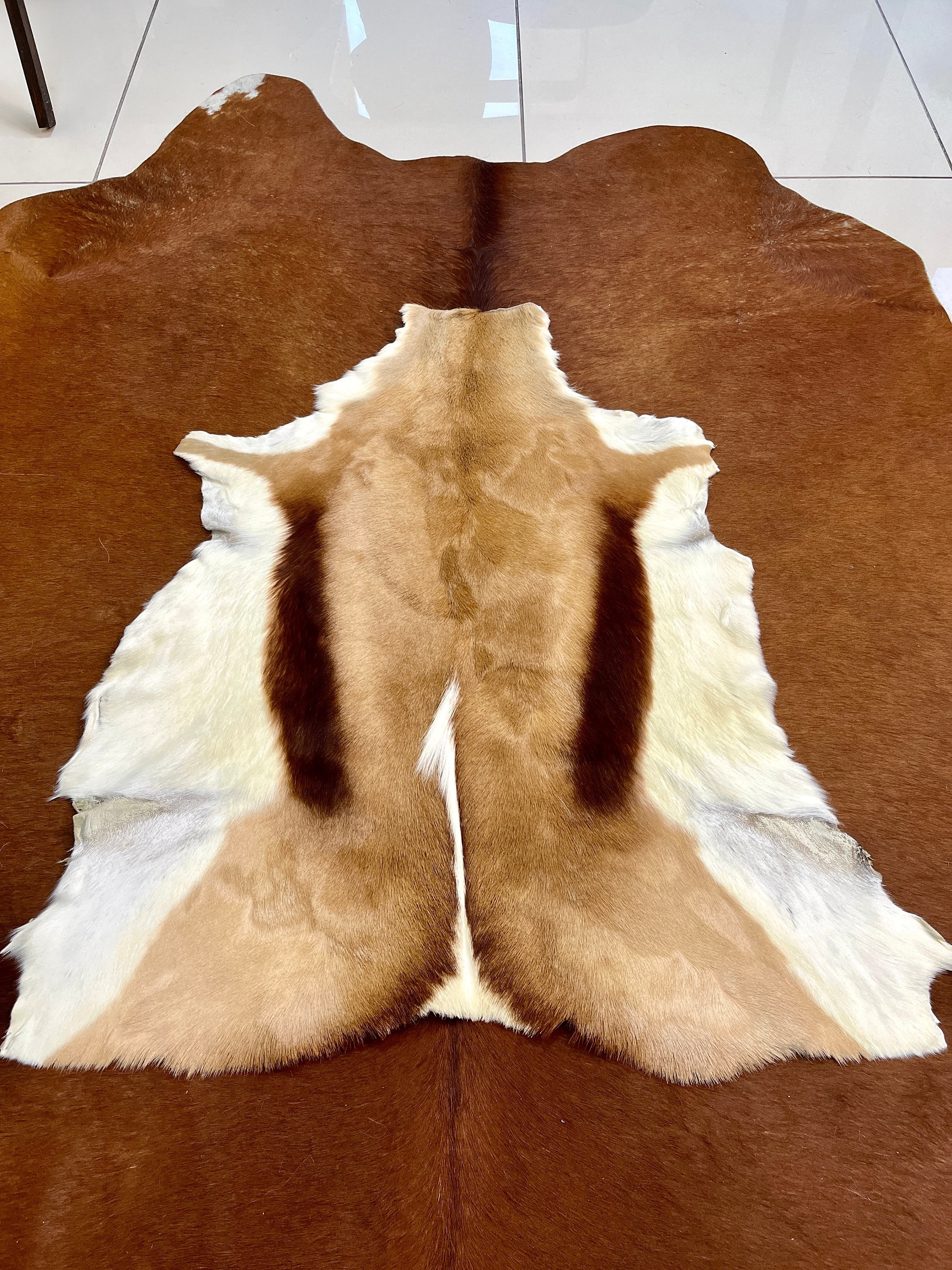Real Deer Skin Throws Genuine Leather Deer Pelt Deer Fur Etsy