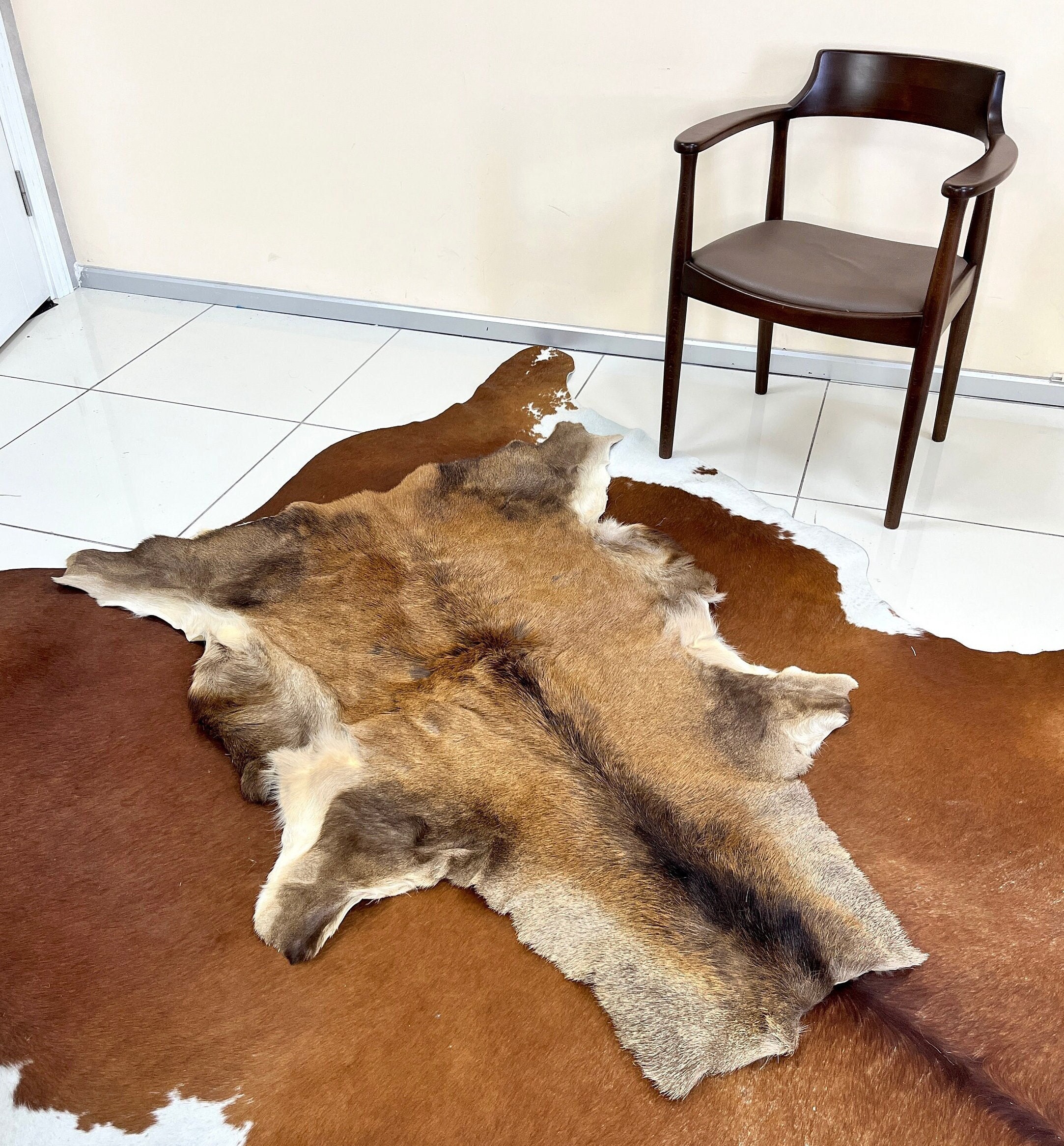 Deer Hide Decor Etsy Singapore