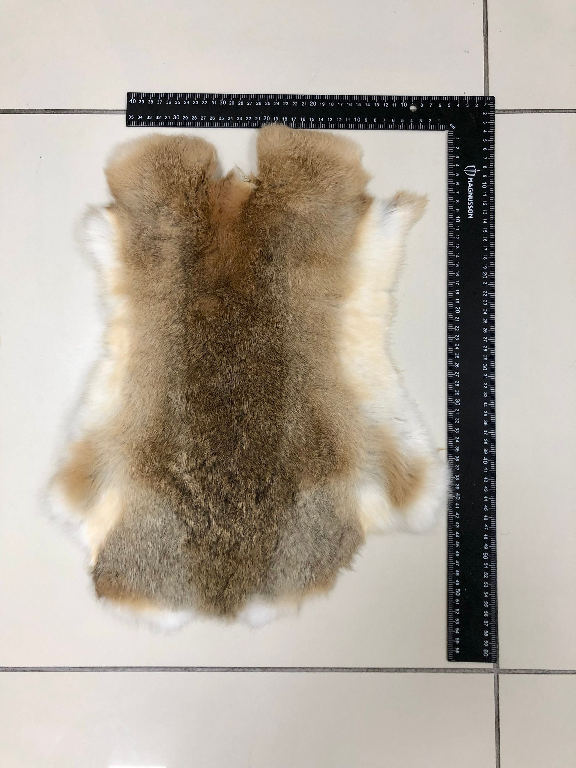 Real Rabbit Fur Pelts Assorted Natural Rabbit Fur Pelt Very Etsy
