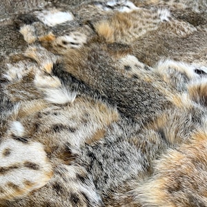 Luxus Luchs Pelzdecke, Echte Luchs Pelzdecke, Echte Luchs Pelzdecke, Echte Rotluchs Pelzdecke, Echte Rotluchs Pelzdecke, Luxus Pelzdecke