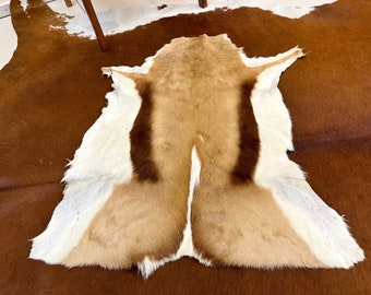 Deer Skin Pelt, Meditation Mat, Hide Soft Thin Deerskin, Genuine Natural Deer, Very rare deer skin, Meditation Deerskin, Deer meditation mat