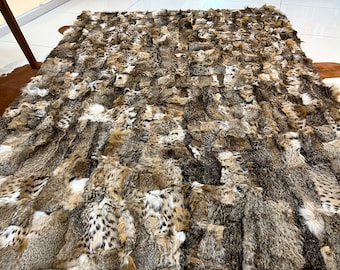 Real Lynx Rug - Etsy