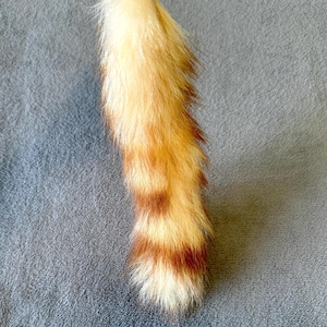 Waschbären Pelz Schwanz, Tasche Schlüsselanhänger, Cosplay Kostüm Schwanz, Geldbörse Charme, Brieftasche Schlüsselanhänger, Mini Pelz Schwanz, Pelz Schwanz mit Schlüsselanhänger, Furrier&#39;s Schwanz