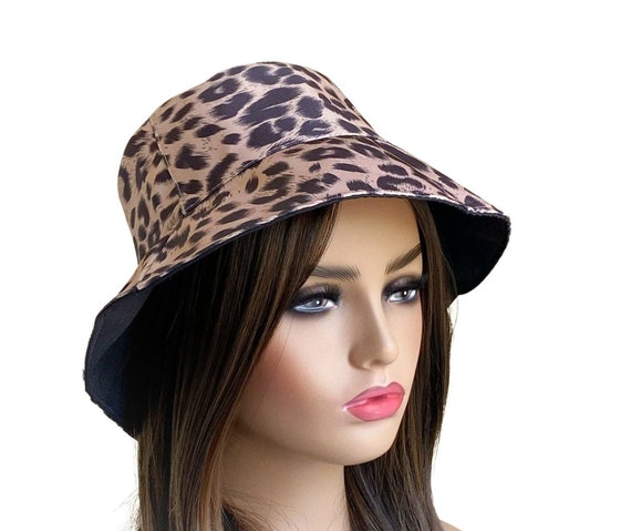 Leopard Reversible Hat/leopard Print 