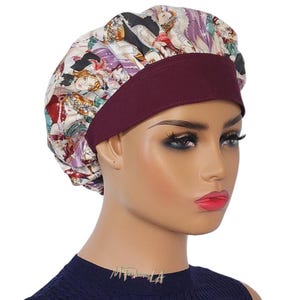 Bouffant Surgical Cap/Scrub Cap Woman/Nurses Gift Idea/Medical Worker Cap/Operating Room Hat/Dental Hat/Medical Field Gift/Gift For Her