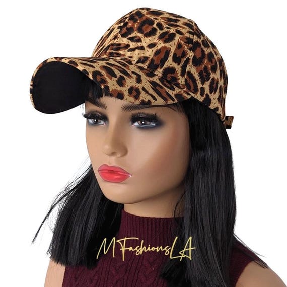 Leopard Print Baseball Cap: Adjustable Women