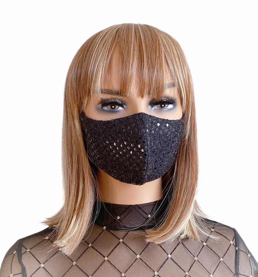 Face Masks washable/reusable rhinestone Designs