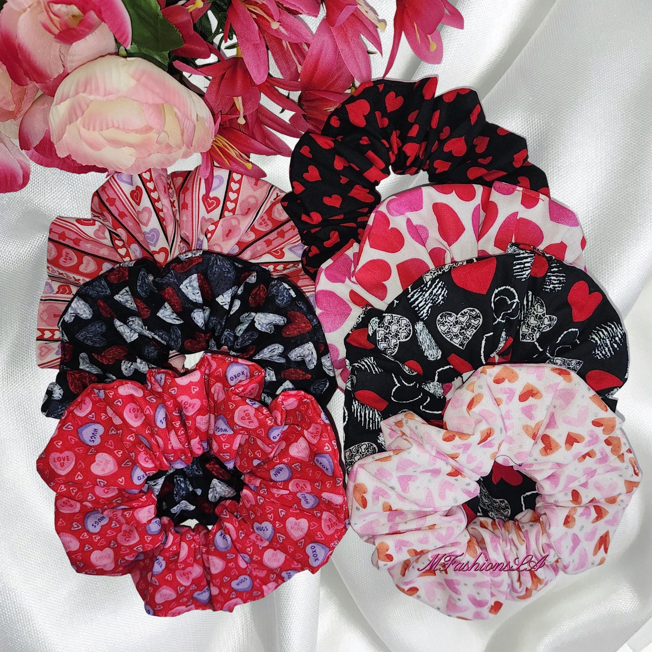 Heart Hair Ties - Etsy