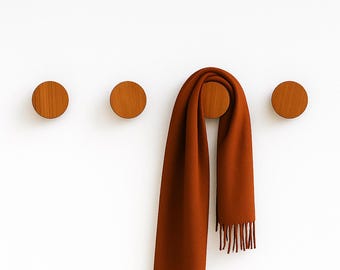 Wooden coat hooks for wall, modern coat rack wall coat hanger,stone hook wall mount entryway decoration coat hooks,