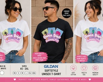 Quién Dijo Buenas Shirt | Funny Lotería T-Shirt | Mexican Game Night Tee | Hispanic Fiesta Shirt | Gildan Softstyle Unisex Tee