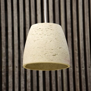 Formicaio (Italian for Anthill) Raw, LED pendant light handmade in Sydney out of paper mache.