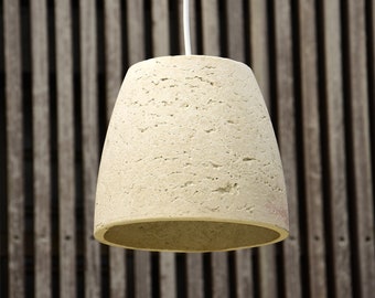 Formicaio (Italian for Anthill) Raw, LED pendant light handmade in Sydney out of paper mache.