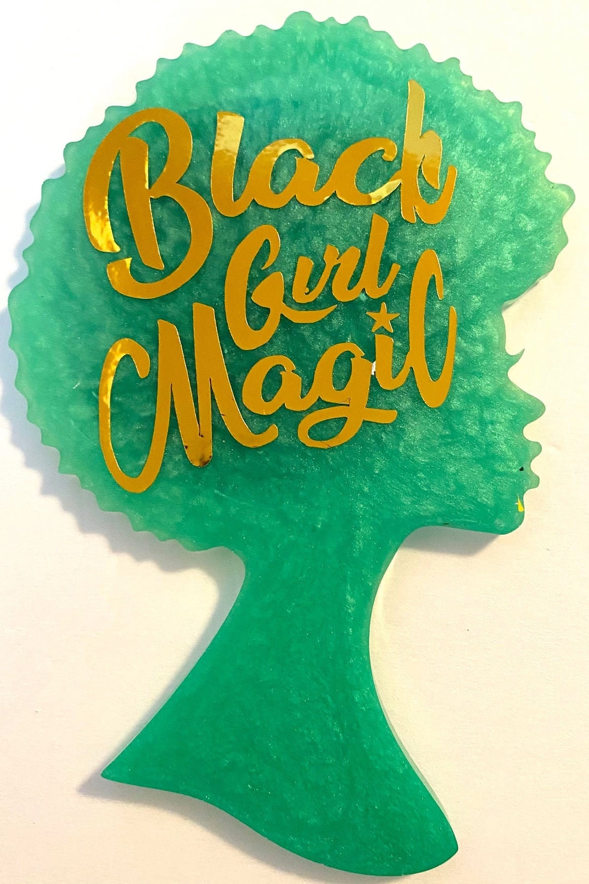 African American Hand Mirror, Bulk, Black Girl Magic Hand Held Mirrors