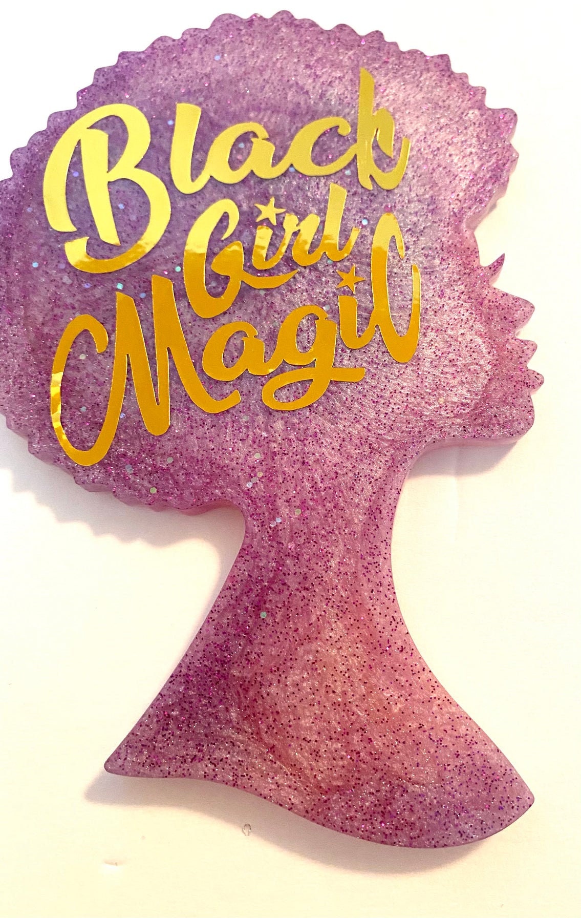 African American Hand Mirror, Bulk, Black Girl Magic Hand Held Mirrors