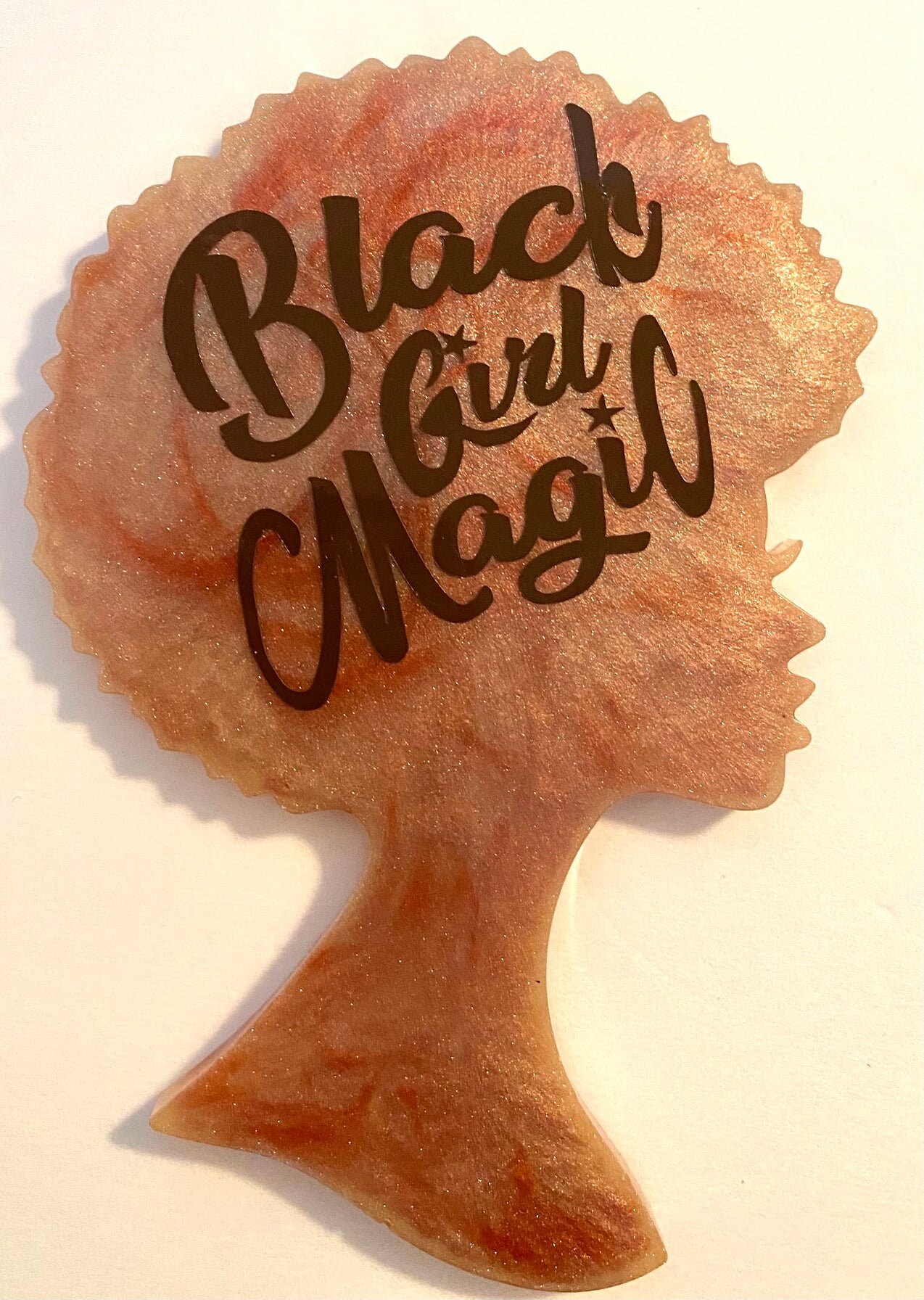 African American Hand Mirror, Bulk, Black Girl Magic Hand Held Mirrors