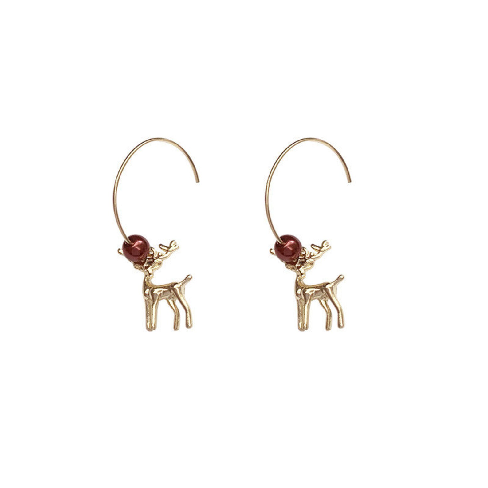 Boucles D'oreilles Ours Mignon En Alliage - Style Cartoon, Hypoallergénique - Cadeau Pour Fan D'ours, Quotidien