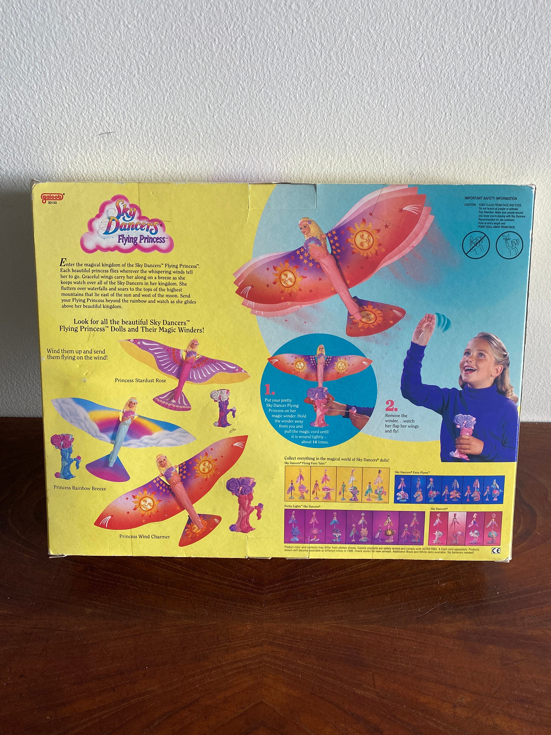 VINTAGE NOS 1995 Sky Dancers Flying Princess Toy Princess Rainbow Breeze - Etsy VINTAGE NOS 1995 Sky Dancers Flying Princess Toy Princess Rainbow Breeze - Etsy