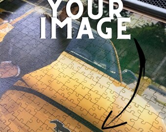 Custom Round Wooden Puzzle: Personalized Photo Keepsake, 1000 Pieces