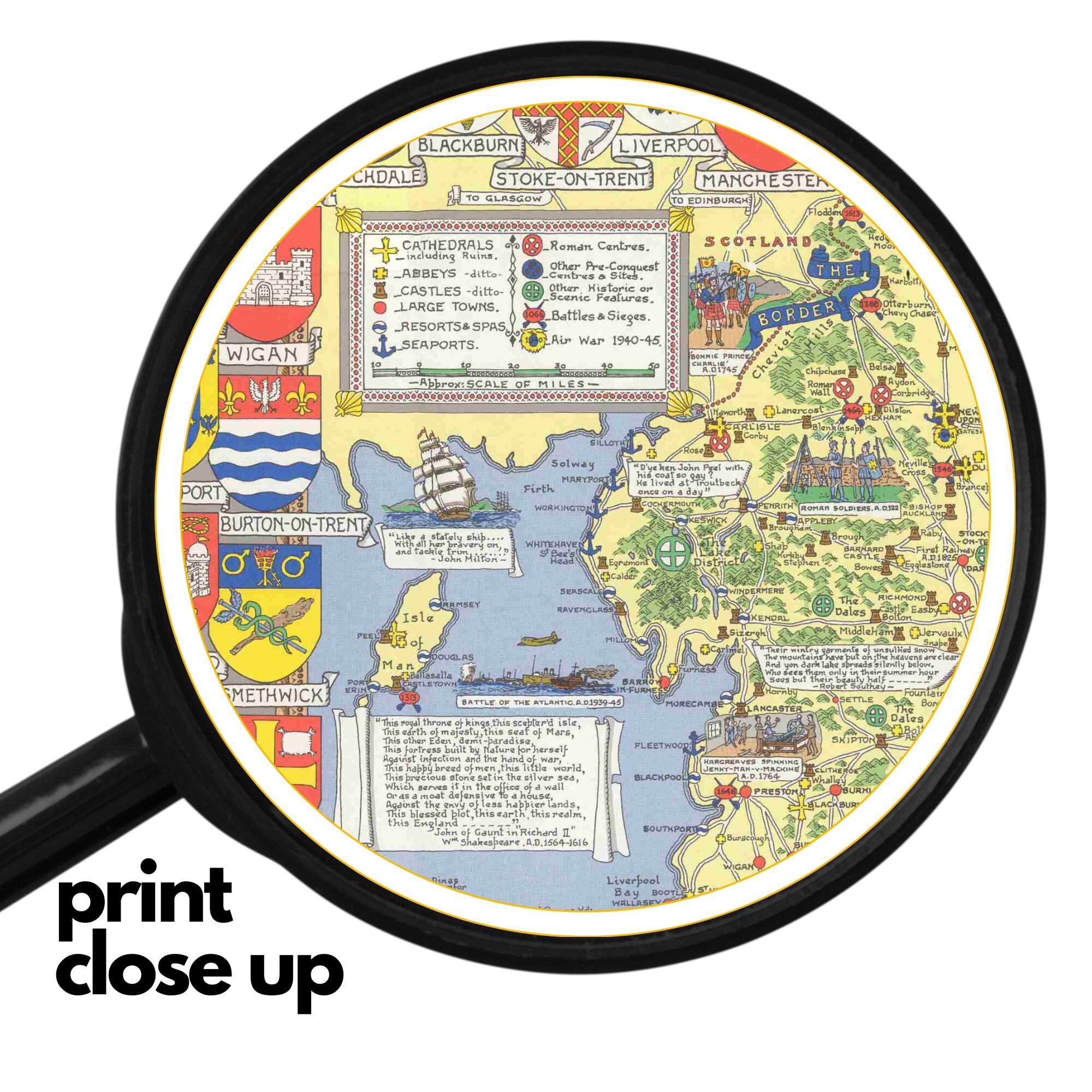 Historical Map of England & Wales – Wooden Jigsaw Puzzle - Etsy