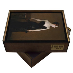 Madame X Wooden Puzzle | John Singer Sargent| Fine Art Jigsaw Puzzle