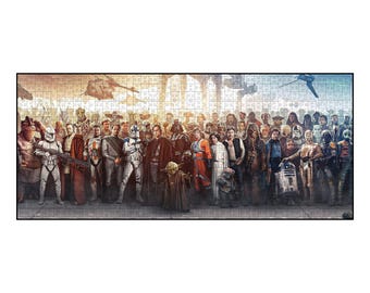 Panoramic Wooden Jigsaw Puzzle - Custom Photo, Large Size