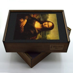 Mona Lisa – Leonardo da Vinci Wooden Puzzle | Collector’s Edition