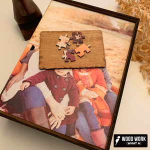 Personalized wooden puzzle, Up to 1500 pieces, Custom Photo wooden puzzle, Adults jigsaw puzzle