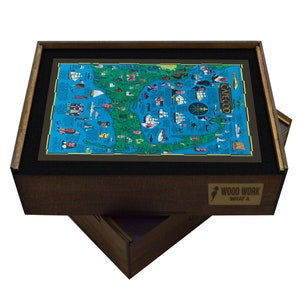 COD COD | Holzpuzzle | Erwachsenenpuzzle | Kartensammler Geschenk