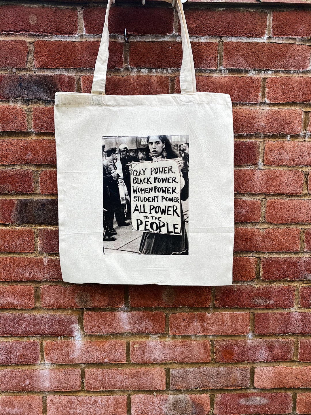 Power to All Tote Bag - Etsy UK