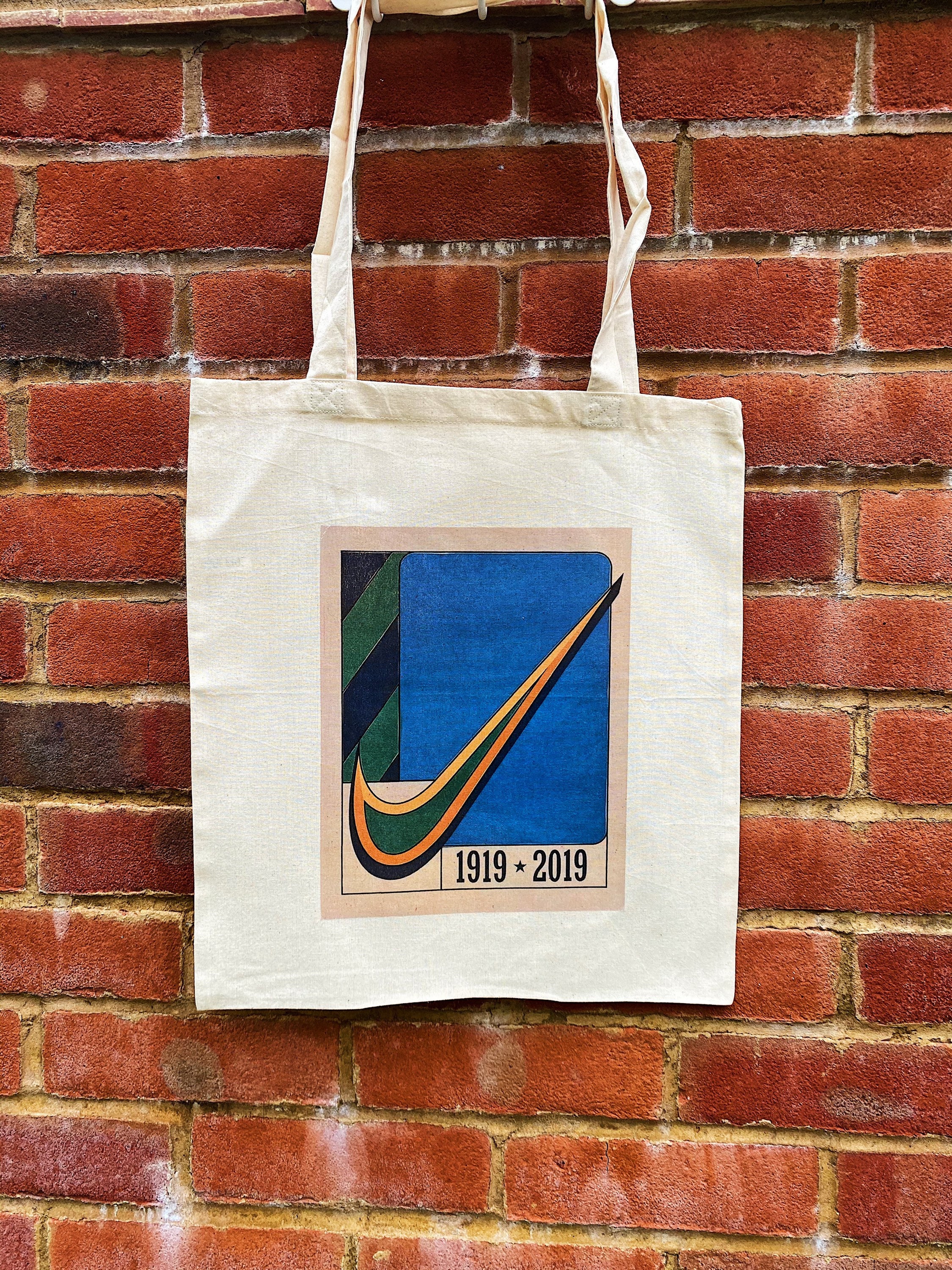 Nike Vintage Poster Tote Bag - Etsy Canada