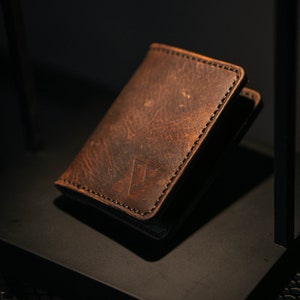 Folding wallet "bifold" - "The Agent"