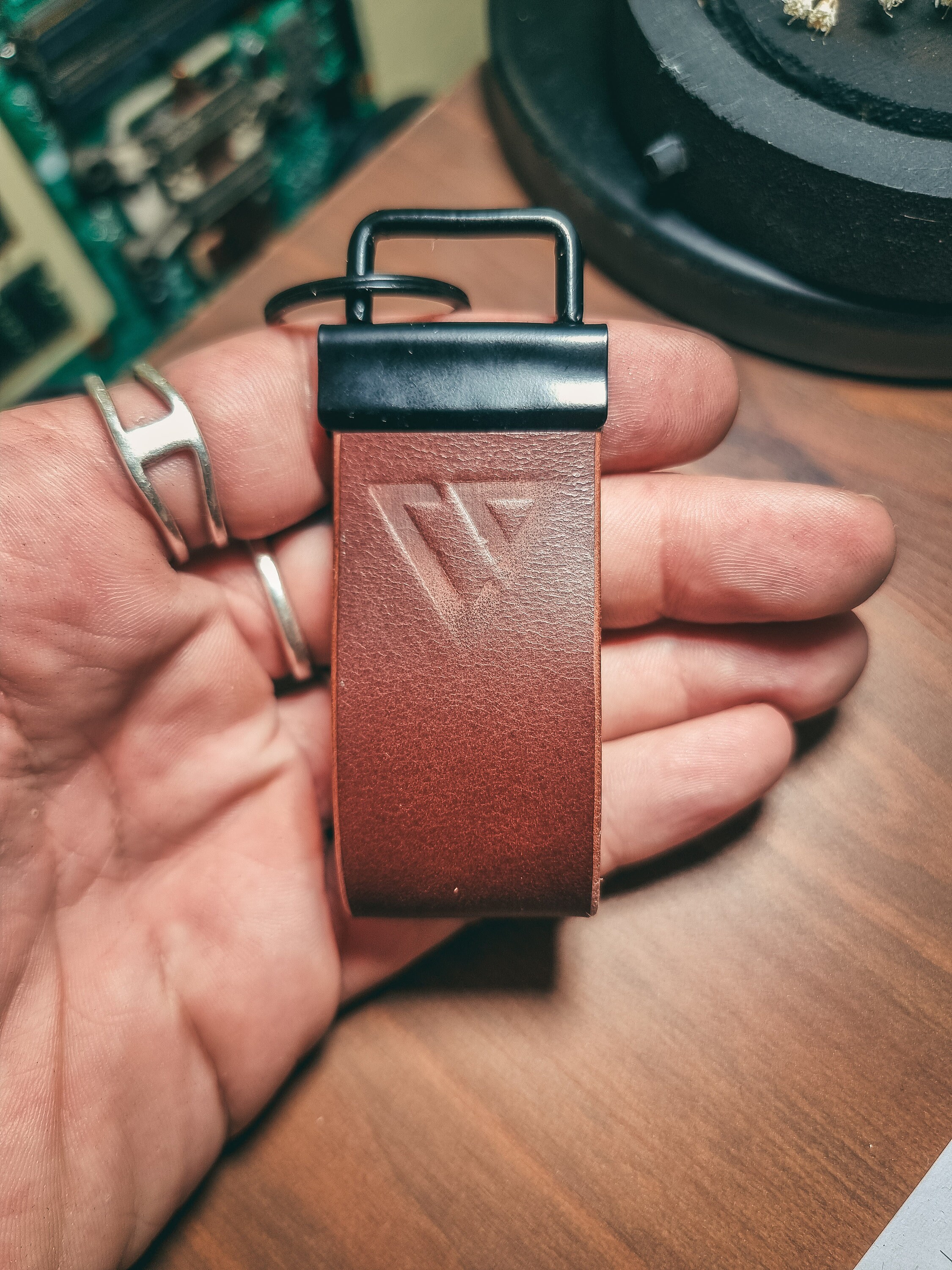 Leather Wrist Strap Keychain the Sling - Etsy Leather Wrist Strap Keychain the Sling - Etsy