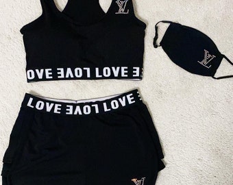chanel sports bra