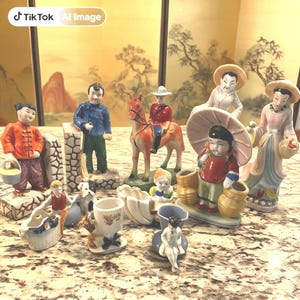 Made in Occupied Japan Figurines - Etsy
