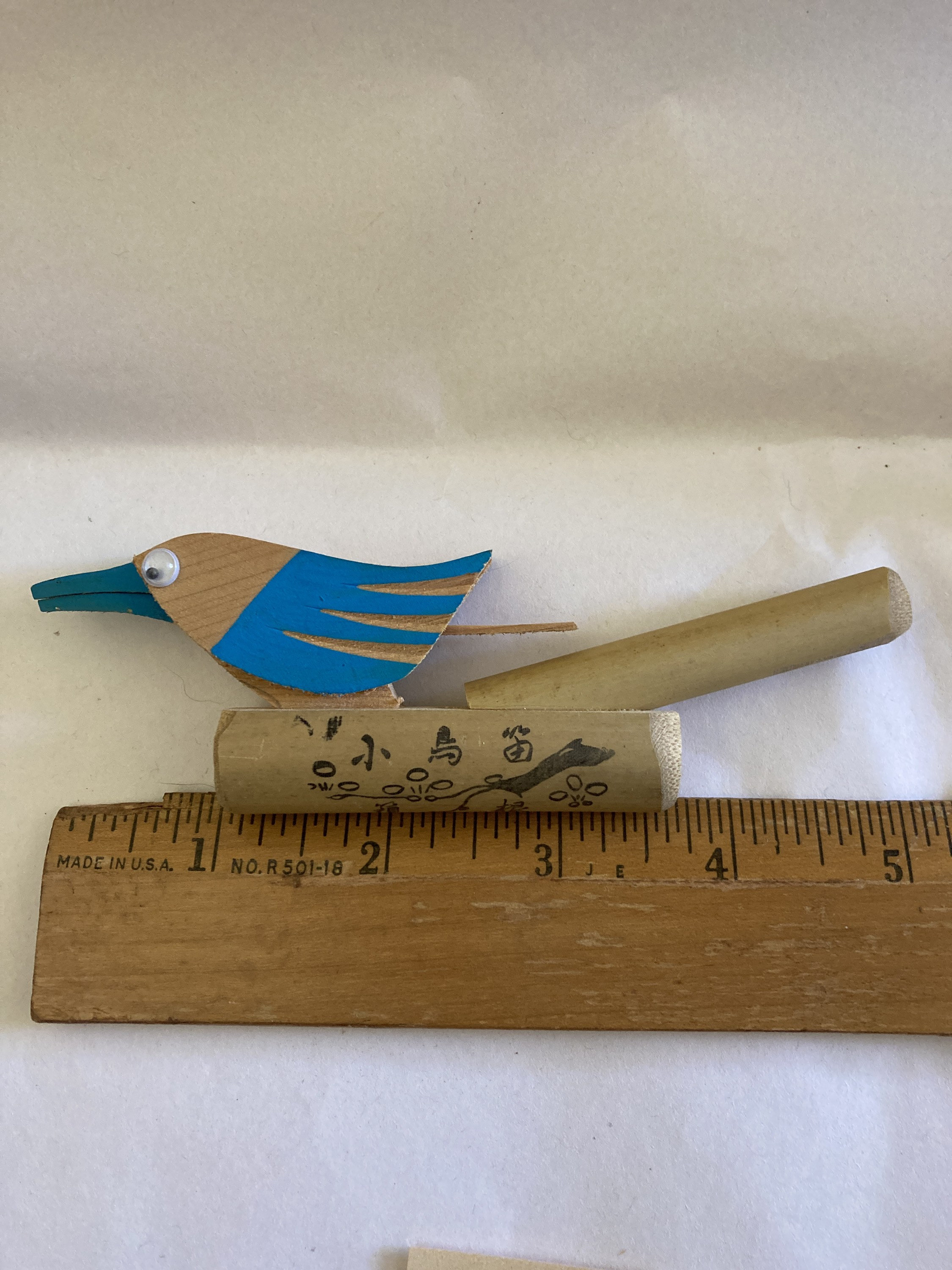 Vintage wood bird whistle in original boxgreat sound Etsy