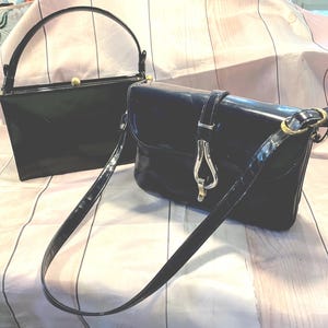 vintage patent leather handbags-