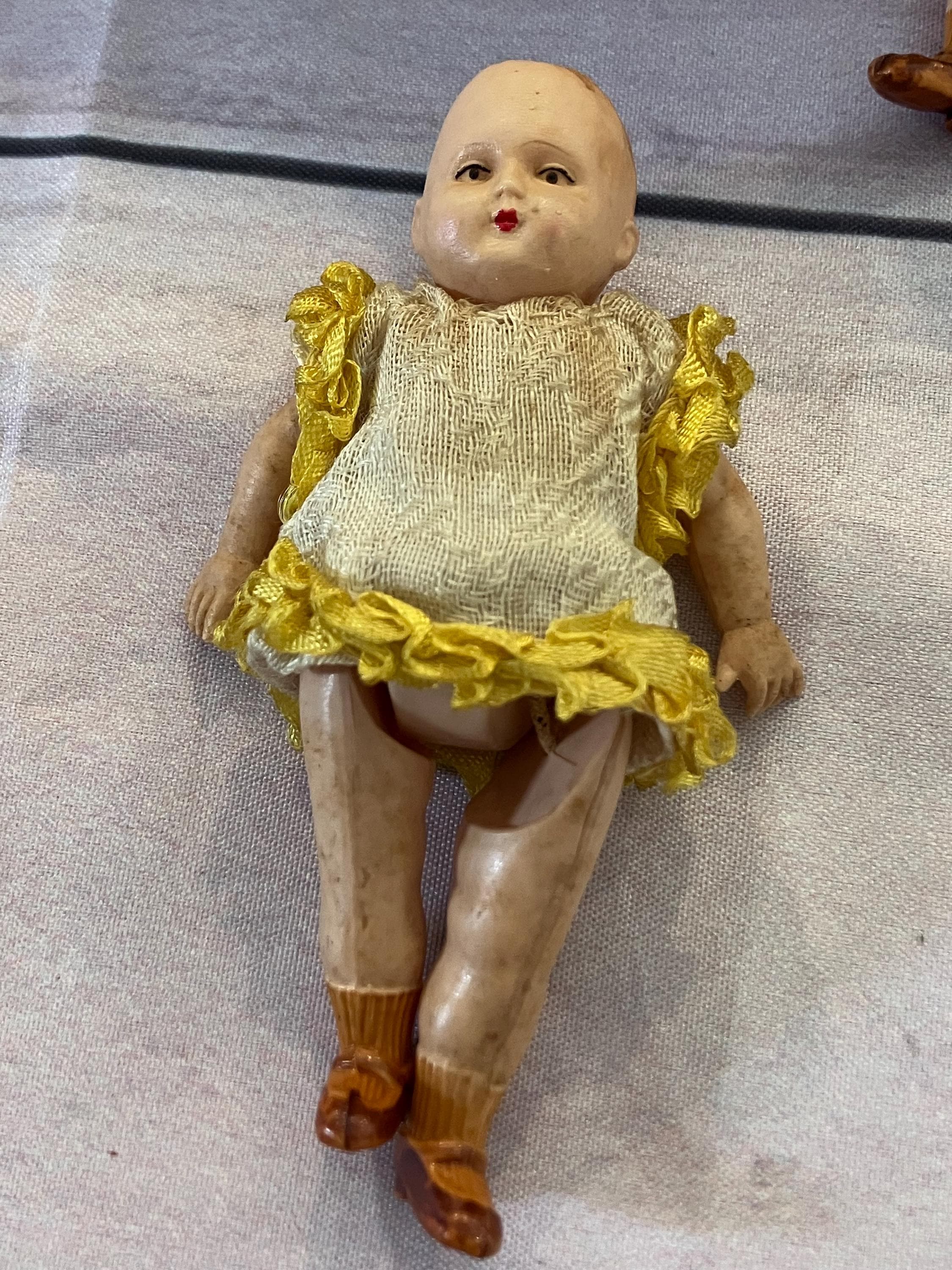 Antique Celluloid Dolls With Original Clothing- Made in Germany! - Etsy