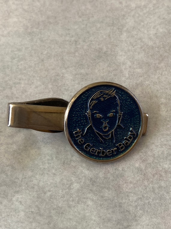 Vintage Gerber  baby tie clip