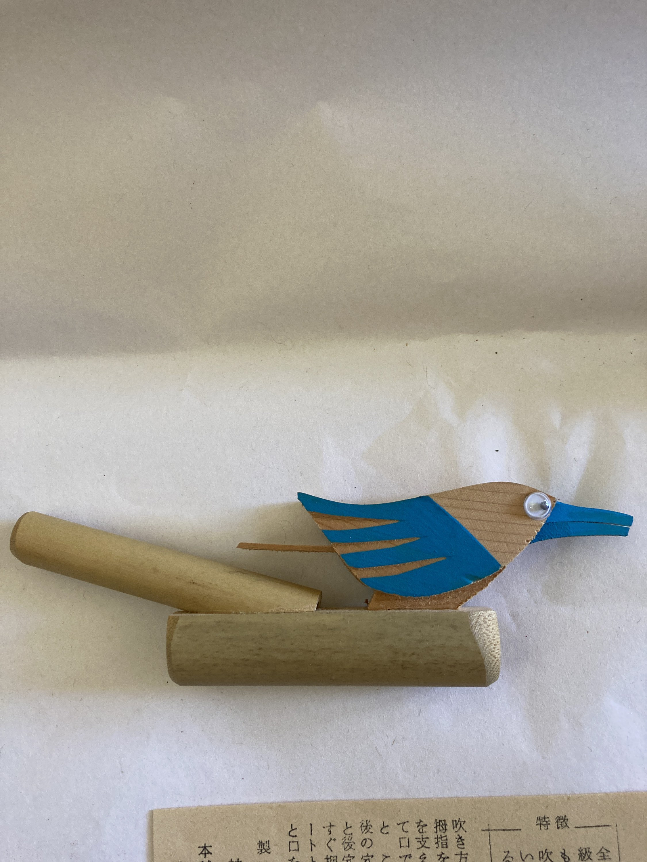 Vintage wood bird whistle in original boxgreat sound Etsy