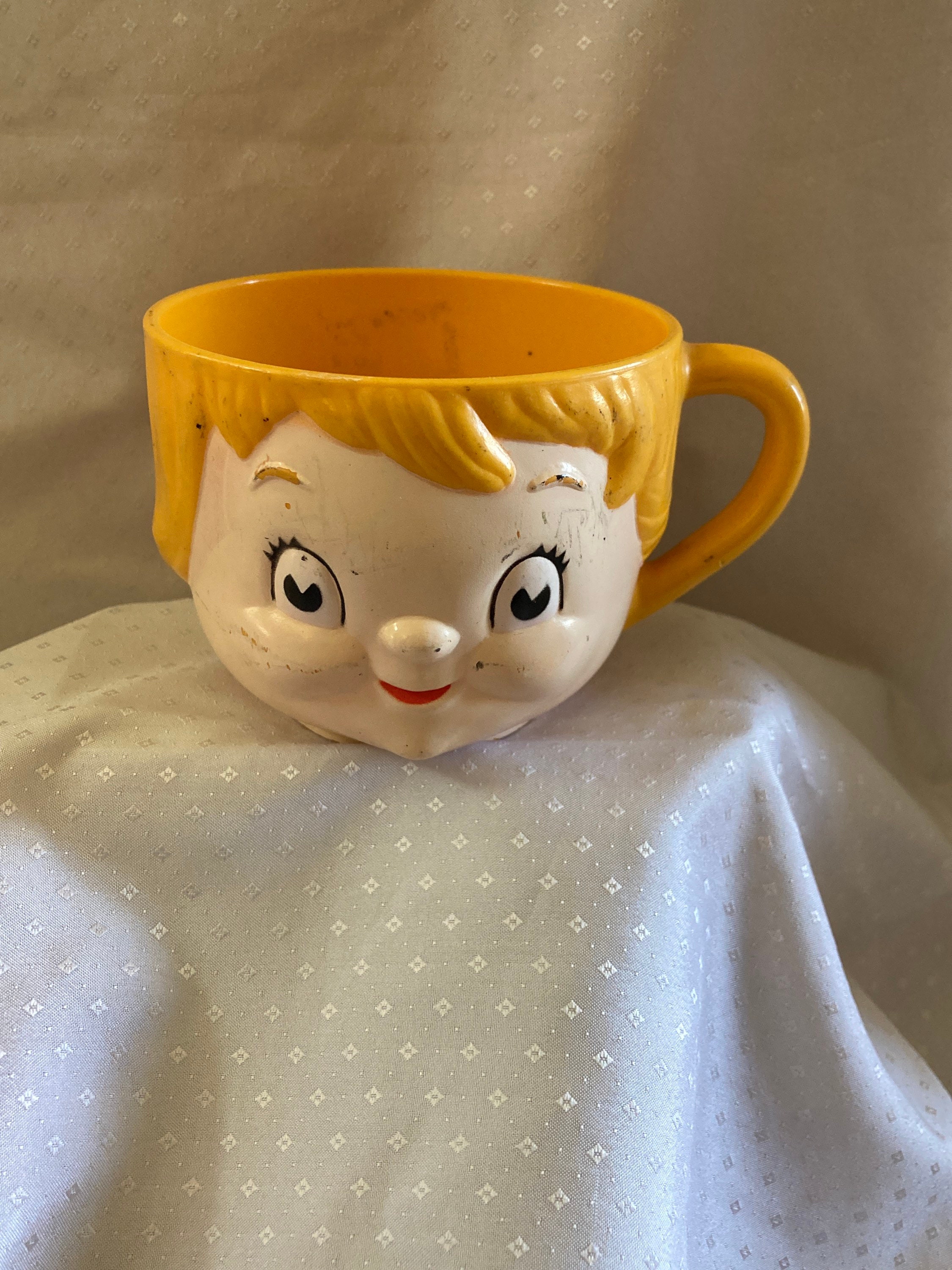 Vintage Plastic Campbell Soup Kids Mug - Etsy