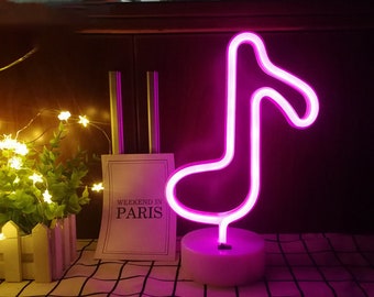 Musical Shape Neon Light Lamp | Neon Sign light | Neon light Lamp | Neon Décor | Neon Sign for Wedding | Neon Sign for Room | Neon Animal