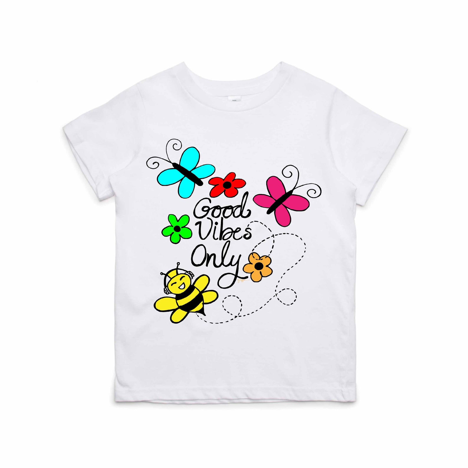 Download Good Vibes Only Kids Logo SVG EPS PNG Jpeg File Multi ...