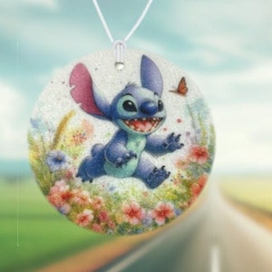 Disney Stitch Car Air Freshener