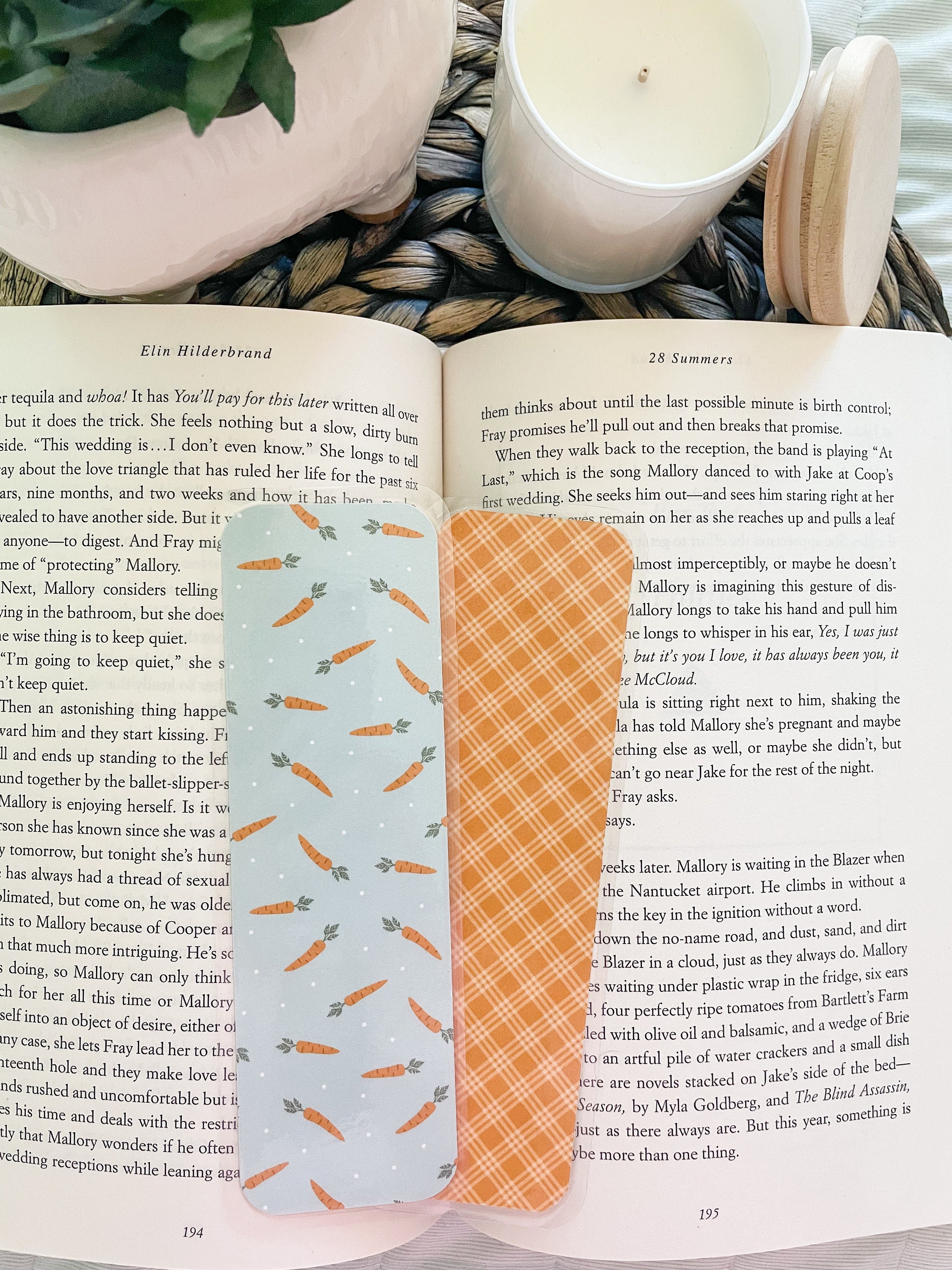 Springtime Easter Delights Bookmarks - Double-sided Laminated Easter ...