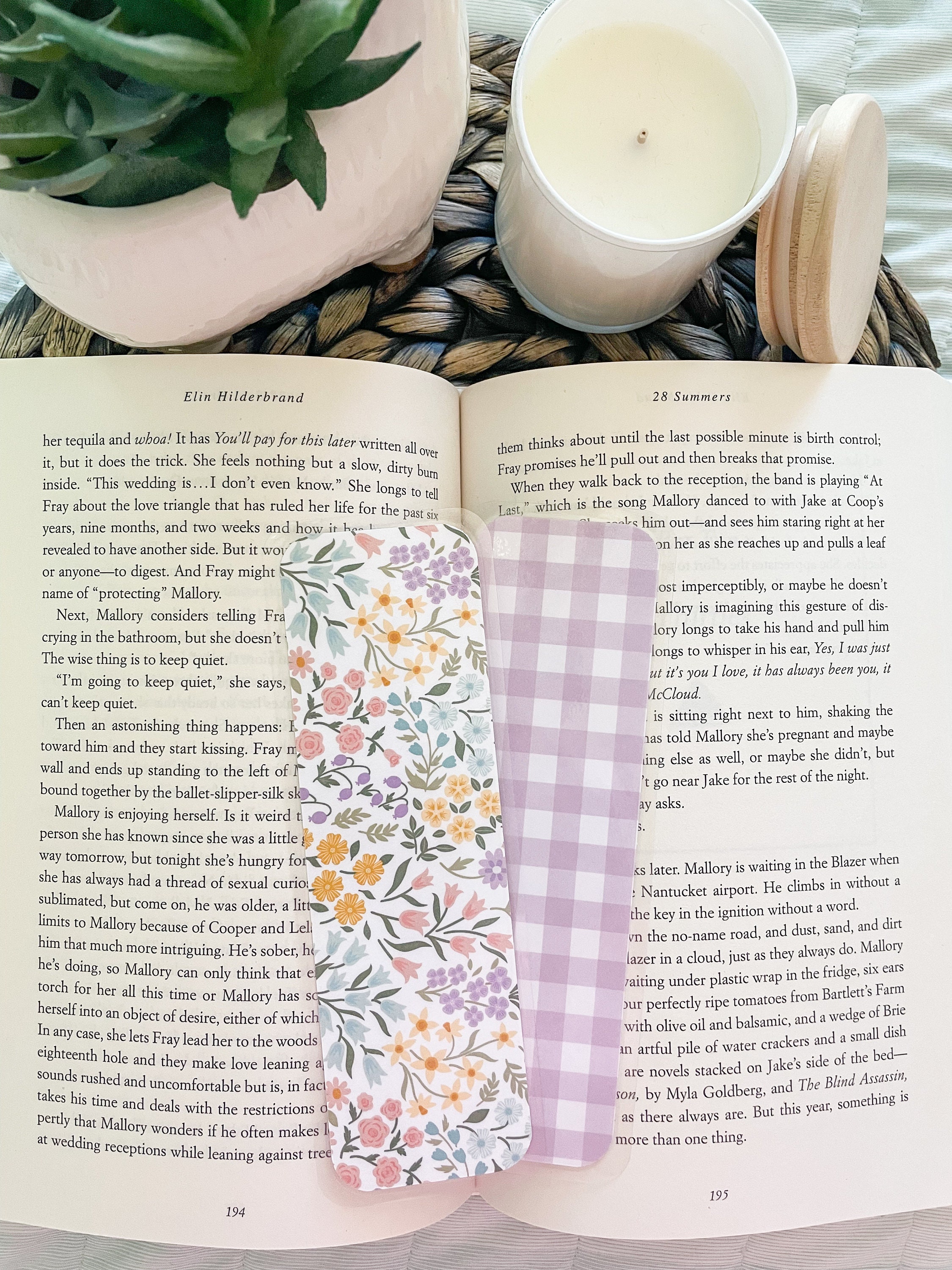 Springtime Easter Delights Bookmarks - Double-sided Laminated Easter ...