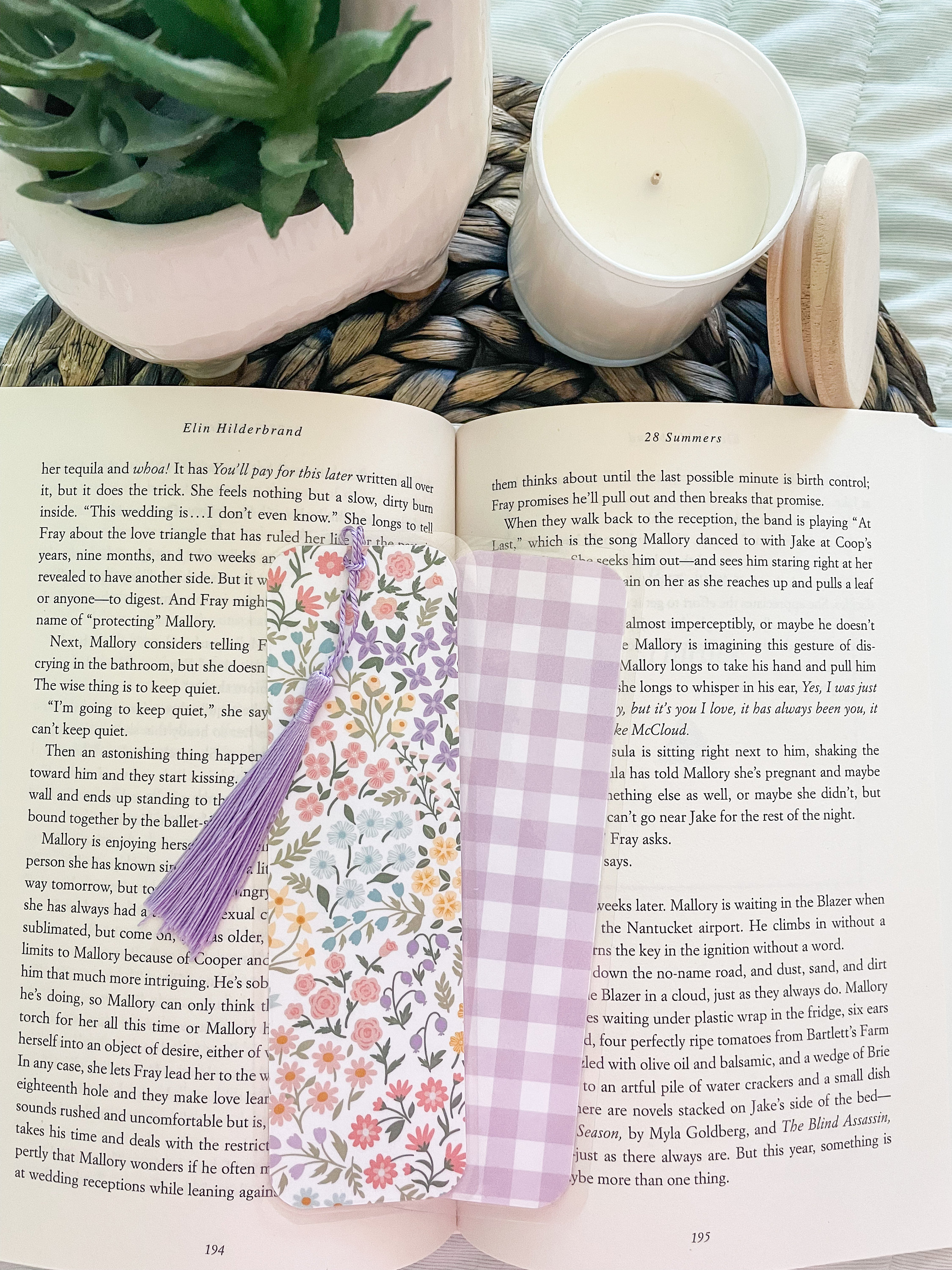 Springtime Easter Delights Bookmarks - Double-sided Laminated Easter ...
